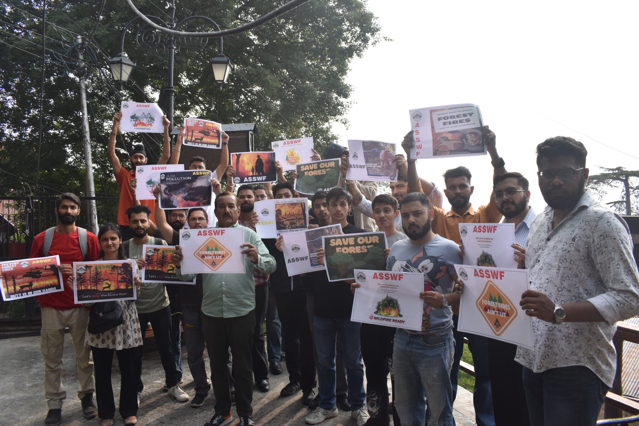 Environmental Awareness Drive at Scandal Point, Shimla